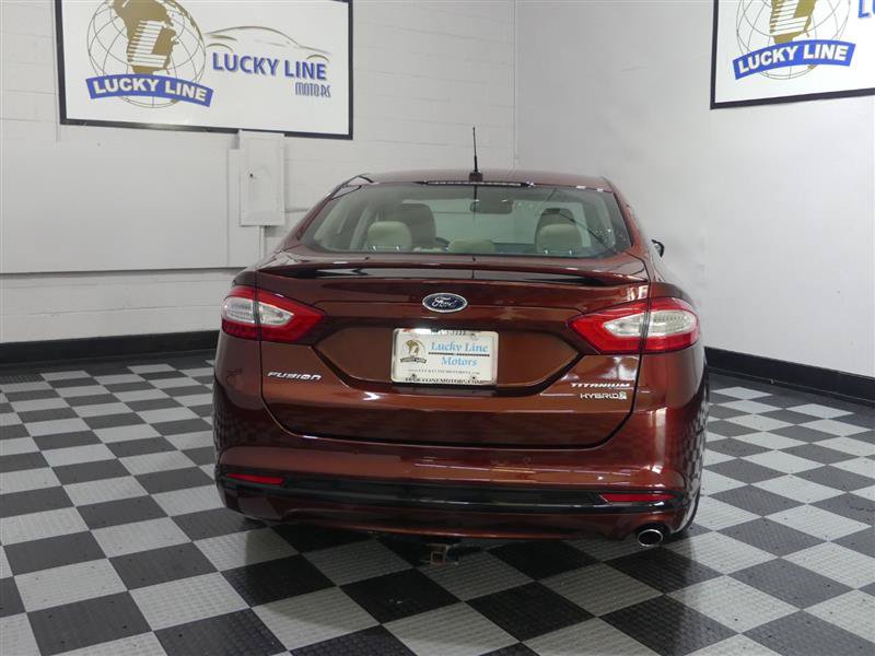 Used 2015 Ford Fusion Titanium FWD image 8