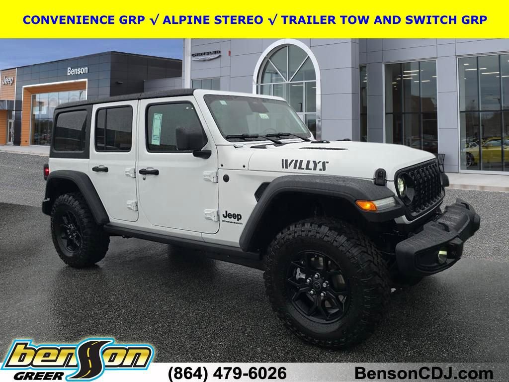 New 2026 Jeep Wrangler Willys