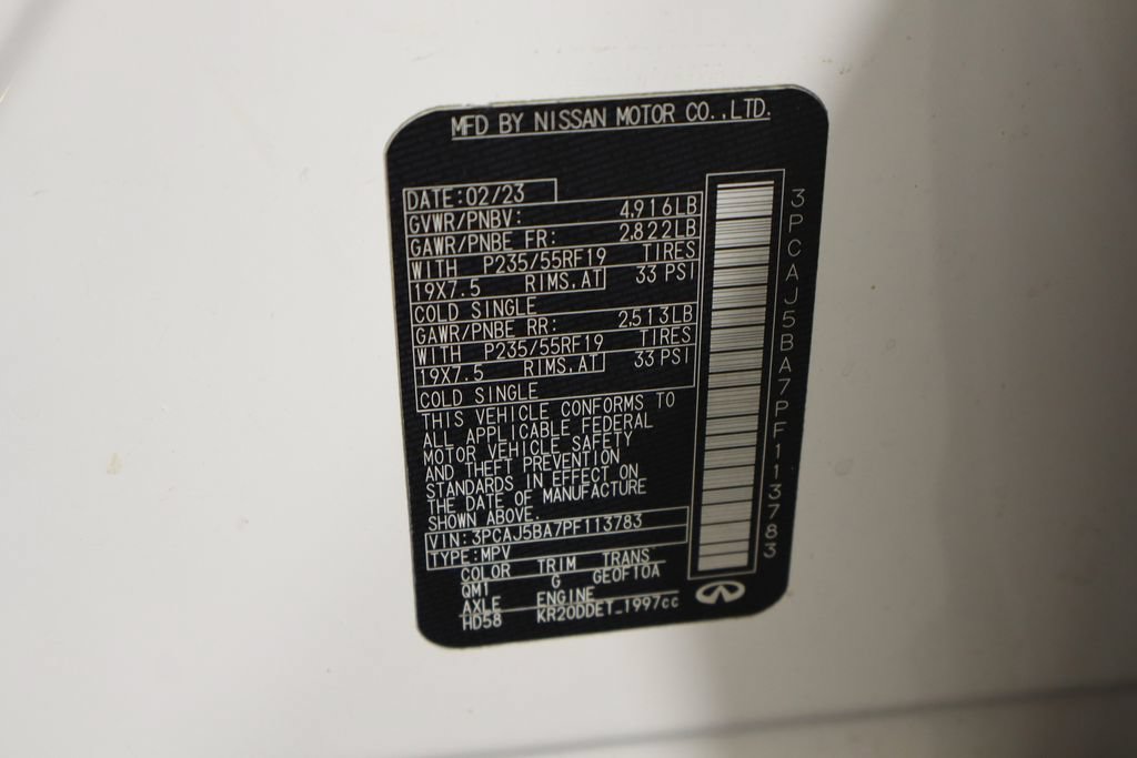 Used 2023 INFINITI QX50 Luxe FWD image 41