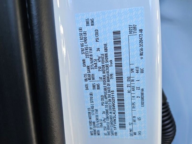 New 2025 Ford F150 Lightning XLT AWD/4WD image 20