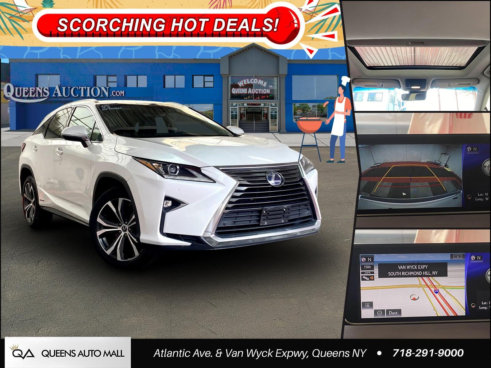 Used 2018 Lexus RX 450h AWD w/ Premium Package