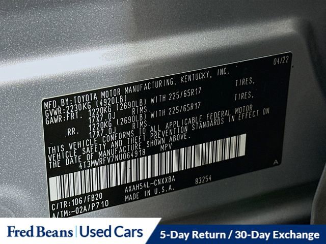 Used 2022 Toyota RAV4 LE image 32