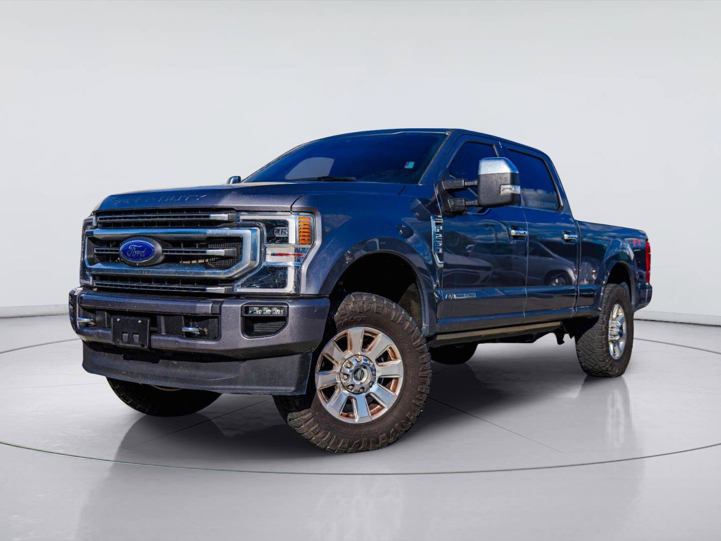 Used 2021 Ford F250 Platinum w/ FX4 Off-Road Package AWD/4WD image 1