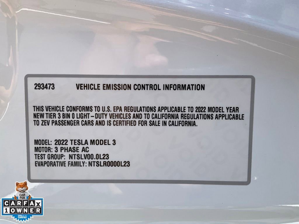 Used 2022 Tesla Model 3 Performance AWD/4WD image 13