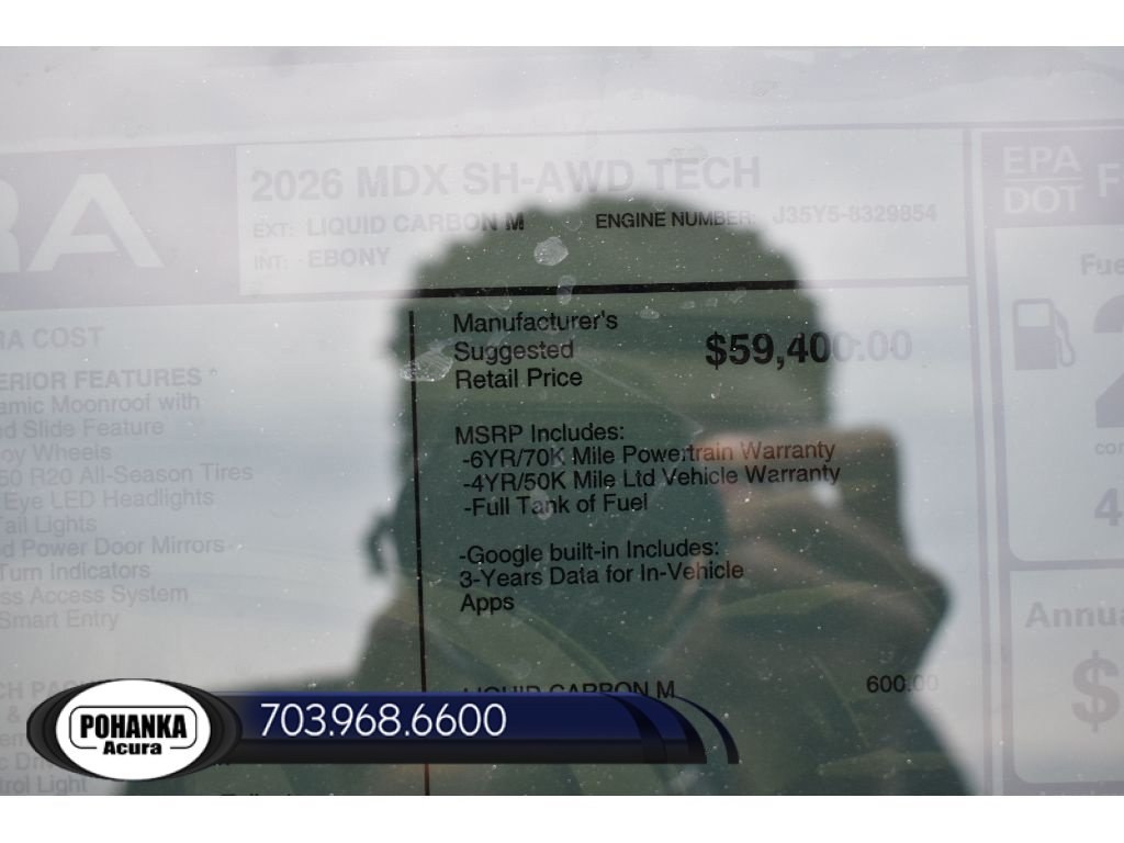 New 2026 Acura MDX w/ Technology Package AWD/4WD image 41