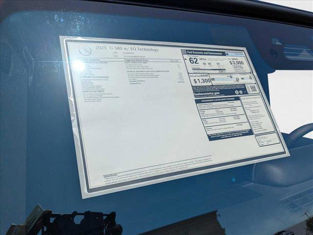 New 2025 Mercedes-Benz G 580 w/ EQ Technology image 14