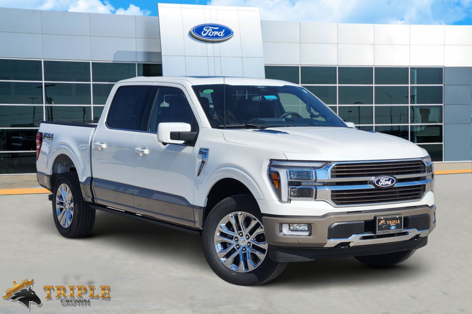 New 2026 Ford F150 King Ranch w/ Equipment Group 601A High AWD/4WD 360° Tour