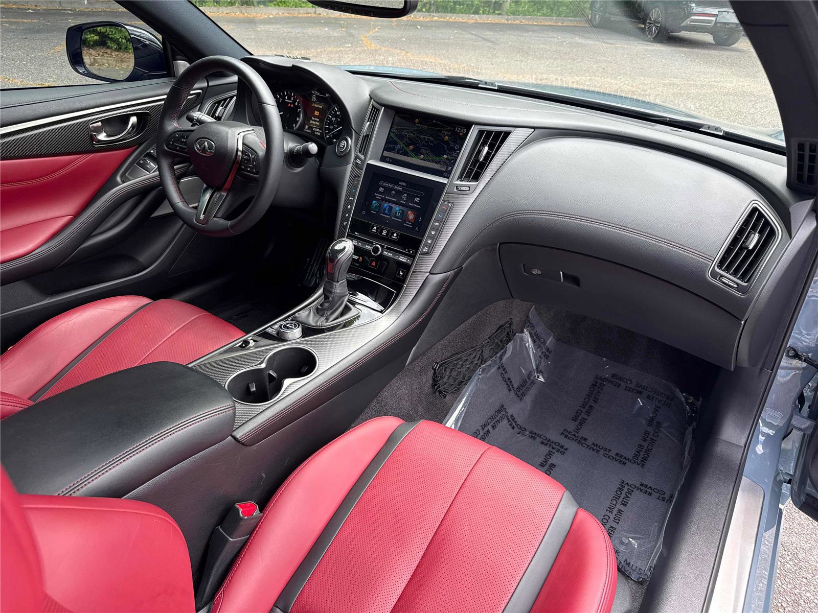 Used 2022 INFINITI Q60 Red Sport 400 w/ Cargo Package RWD image 26