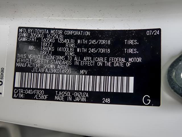 Certified 2024 Toyota Land Cruiser 1958 AWD/4WD image 28