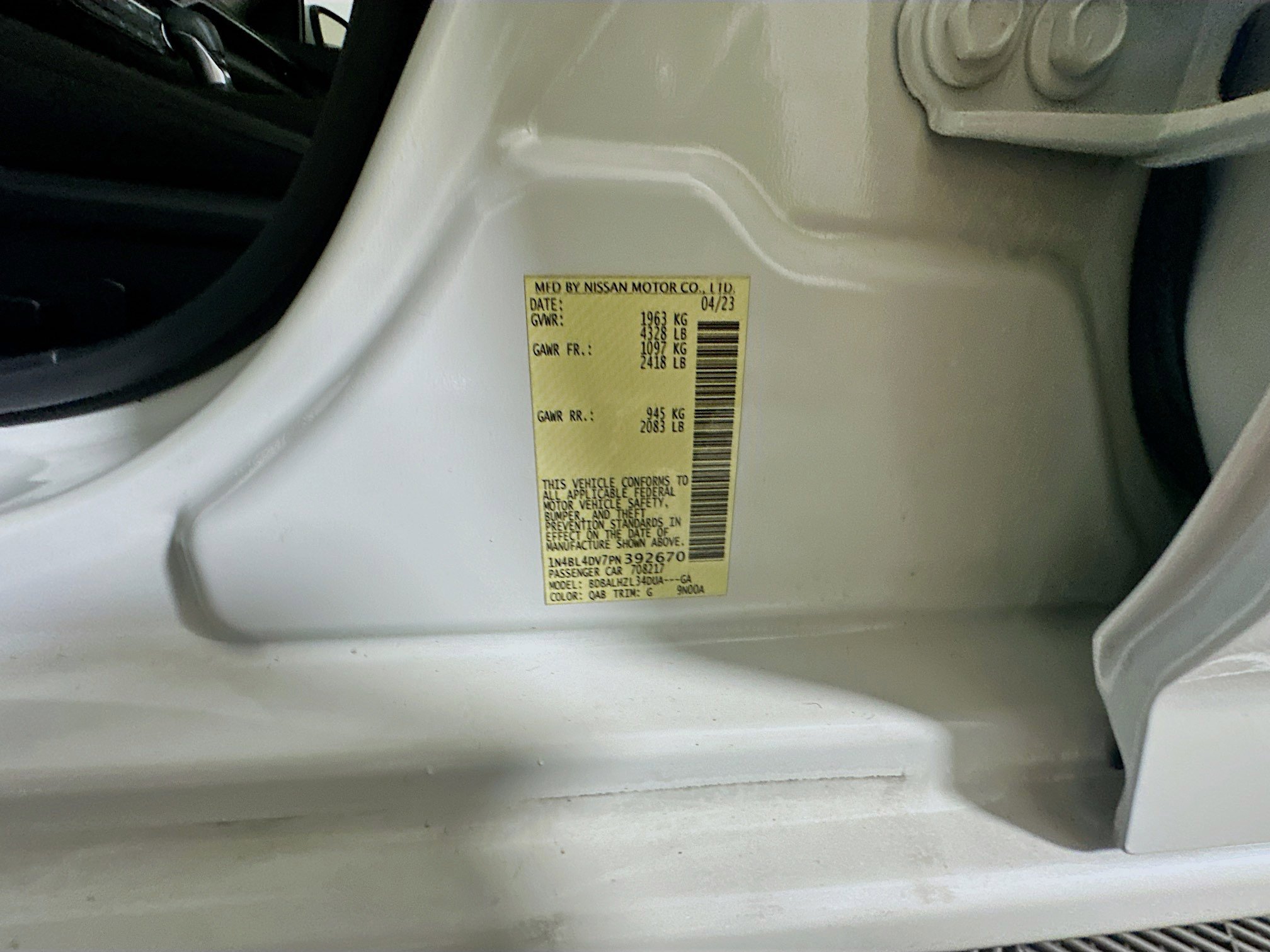 Used 2023 Nissan Altima 2.5 SV image 12