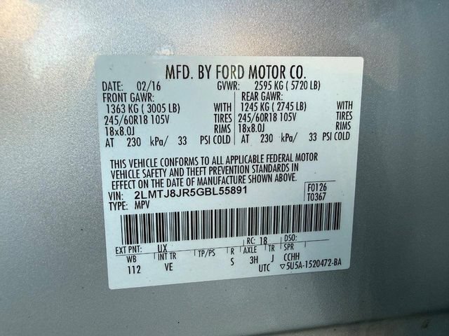 Used 2016 Lincoln MKX Premiere AWD/4WD image 32