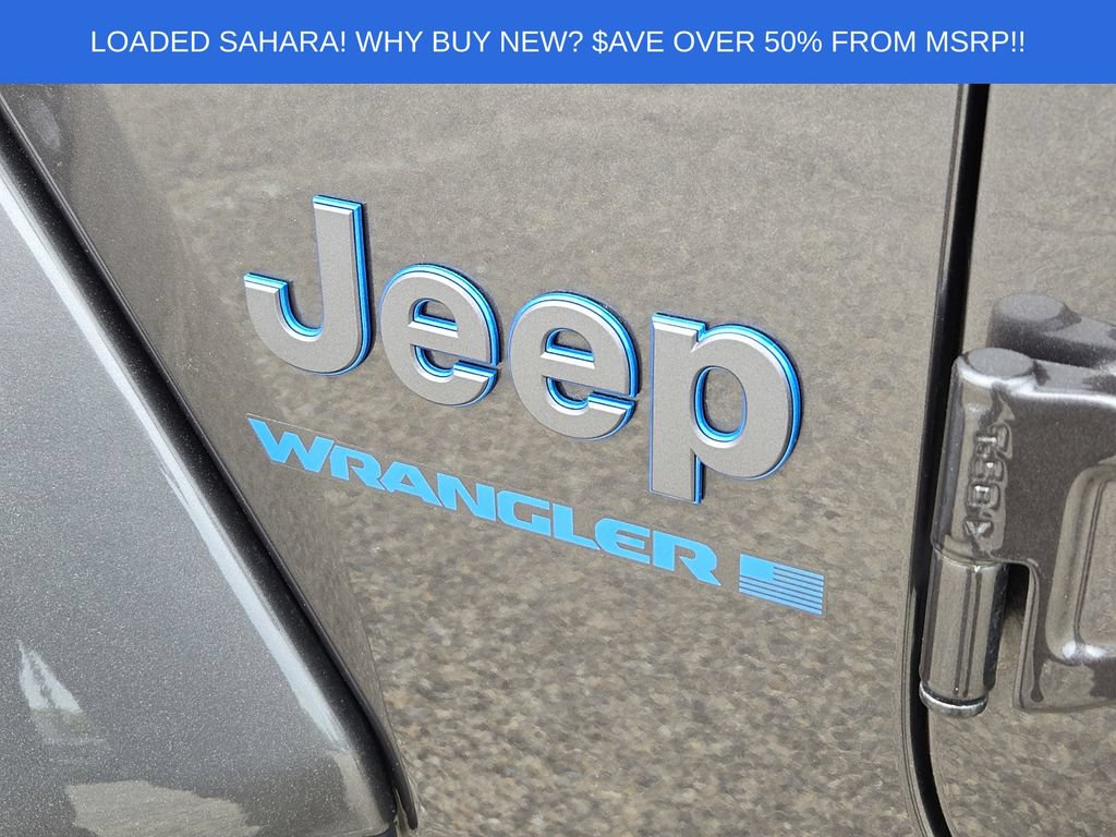 Used 2025 Jeep Wrangler Unlimited Sahara w/ Safety Group AWD/4WD image 31