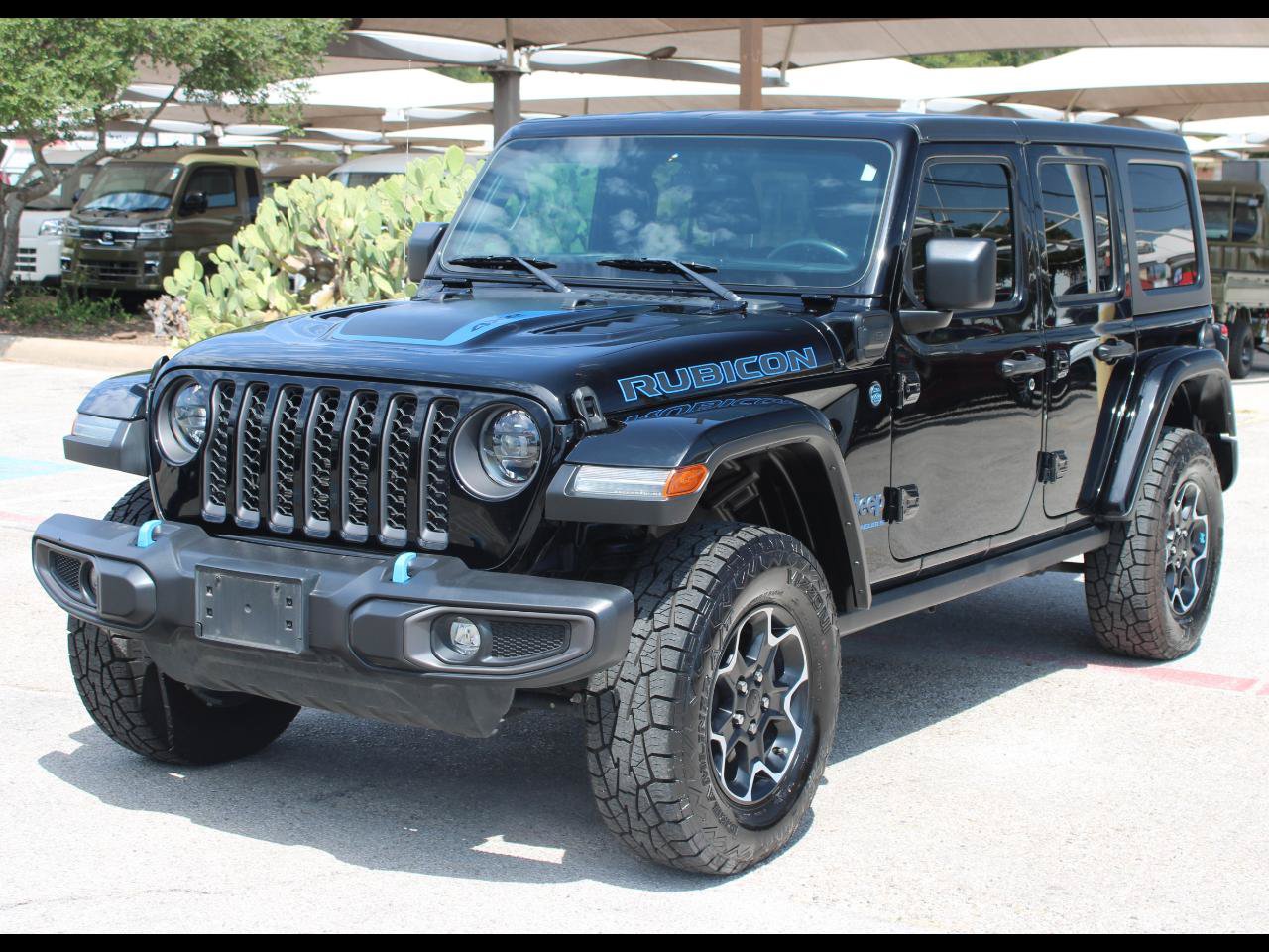 Used 2023 Jeep Wrangler Unlimited Rubicon 4xe w/ Cold Weather Group AWD/4WD image 1