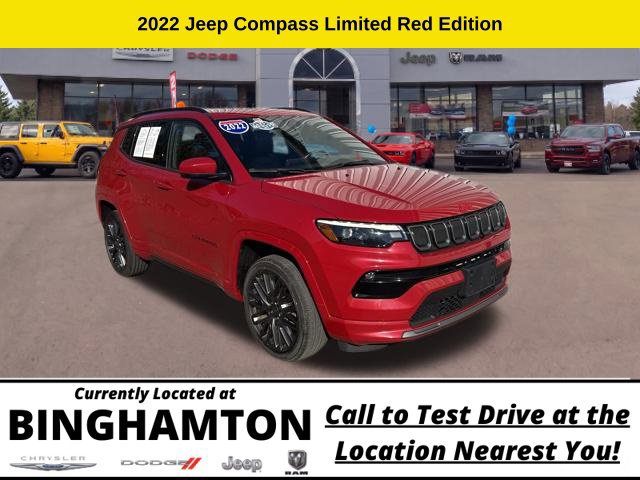Used 2022 Jeep Compass Limited w/ (RED) Package