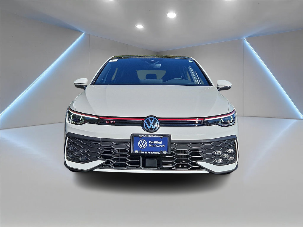 Certified 2025 Volkswagen GTI SE FWD image 2
