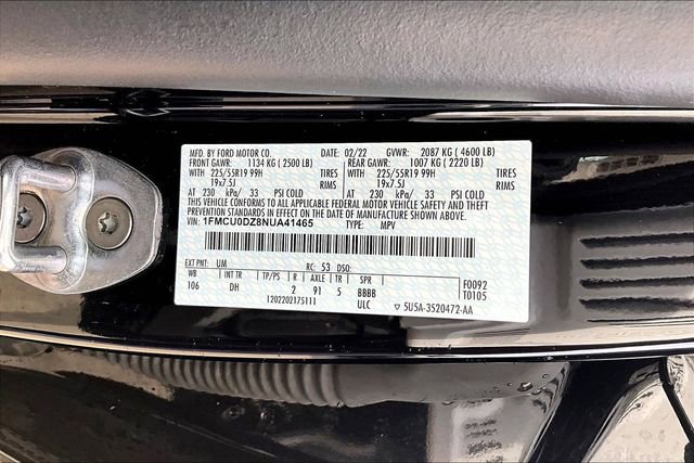 Used 2022 Ford Escape Titanium w/ Titanium Elite Package image 19