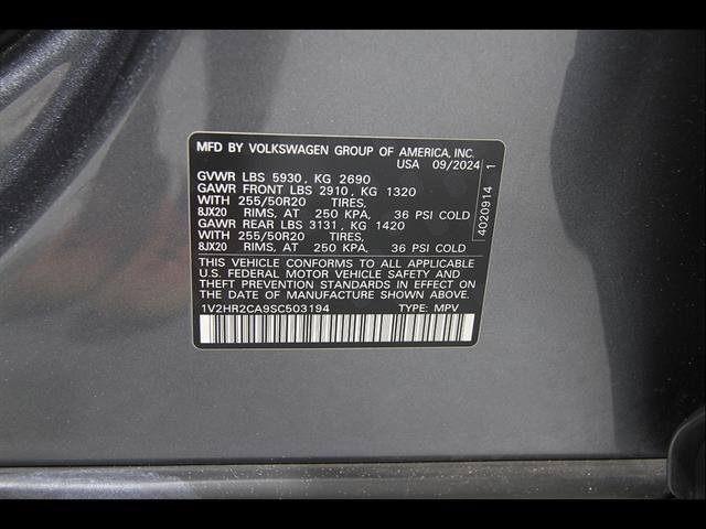 Certified 2025 Volkswagen Atlas SE AWD/4WD image 21