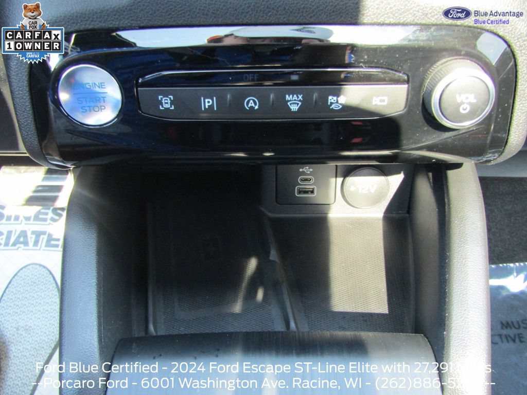 Certified 2024 Ford Escape ST-Line Elite w/ Premium Technology Package AWD/4WD image 23