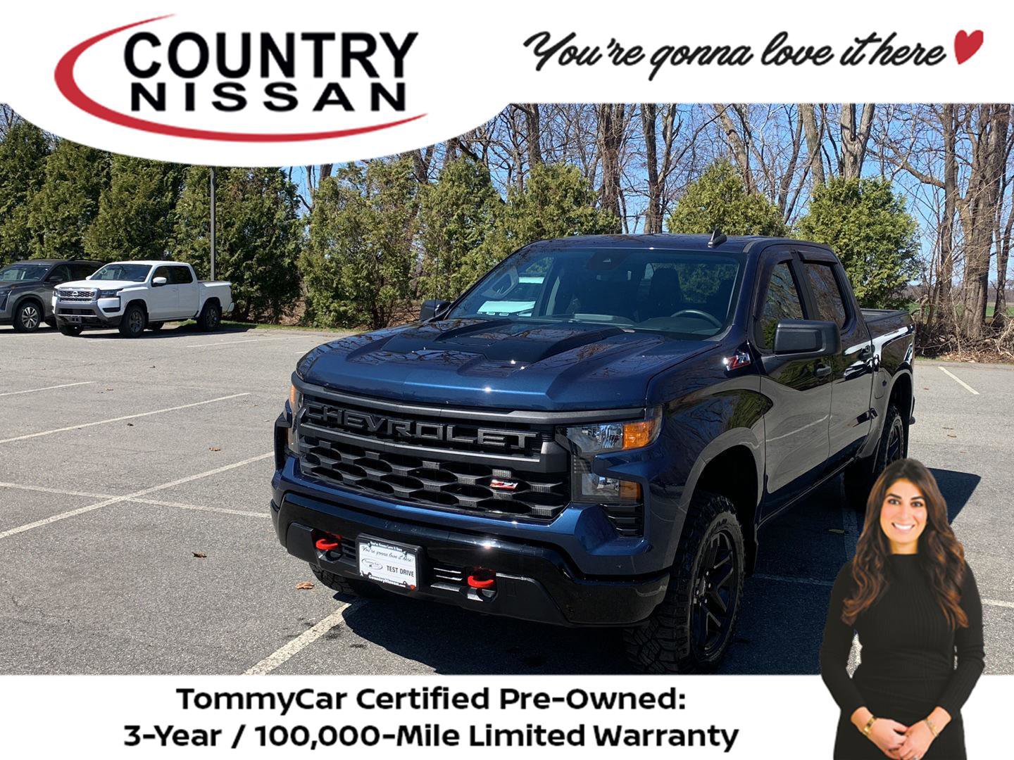 Used 2022 Chevrolet Silverado 1500 Custom Trail Boss image 1