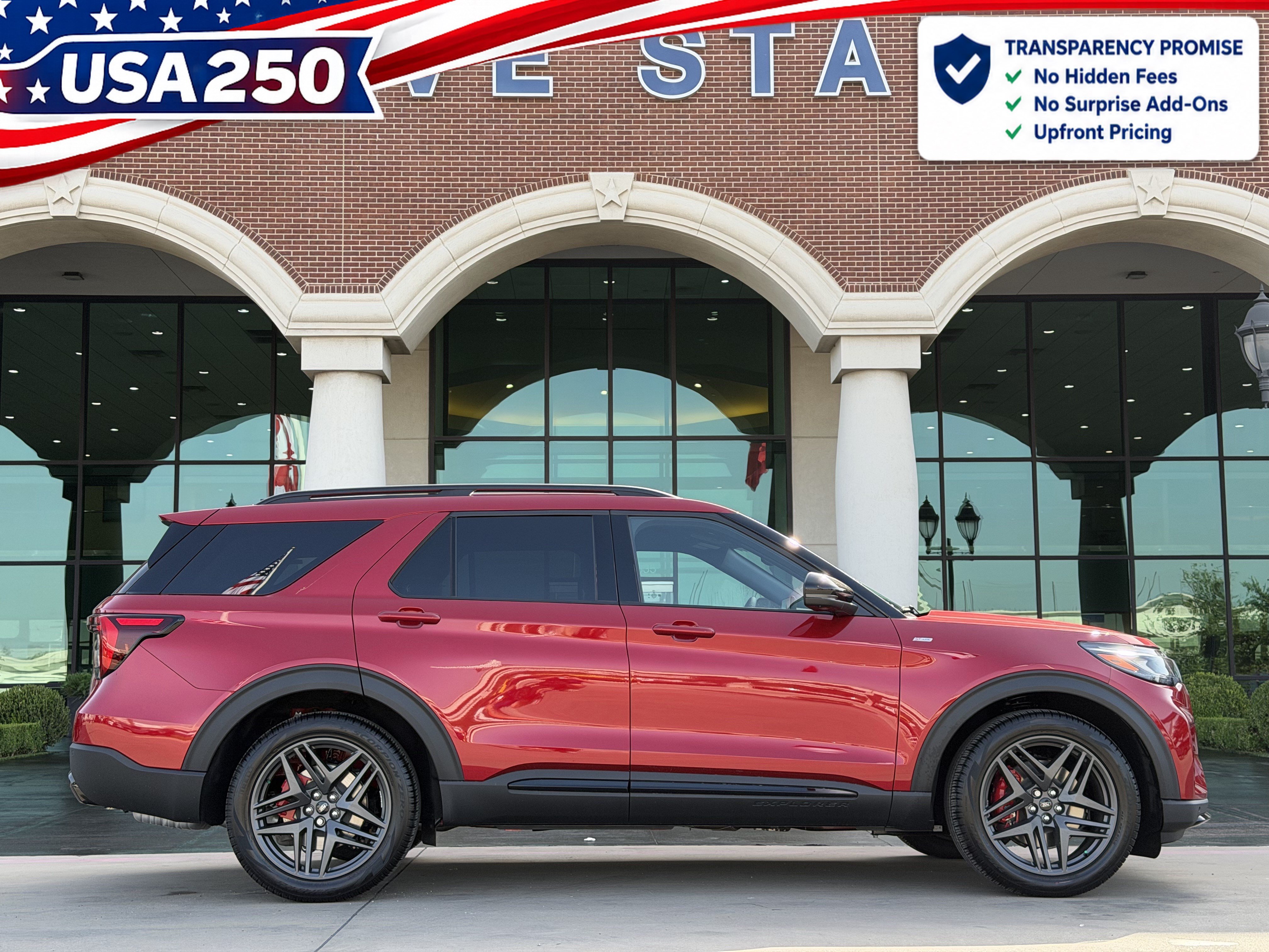 New 2026 Ford Explorer ST-Line w/ ST-Line Street Pack RWD image 3