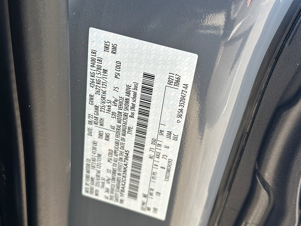 Used 2022 Ford Transit 350 XLT image 38