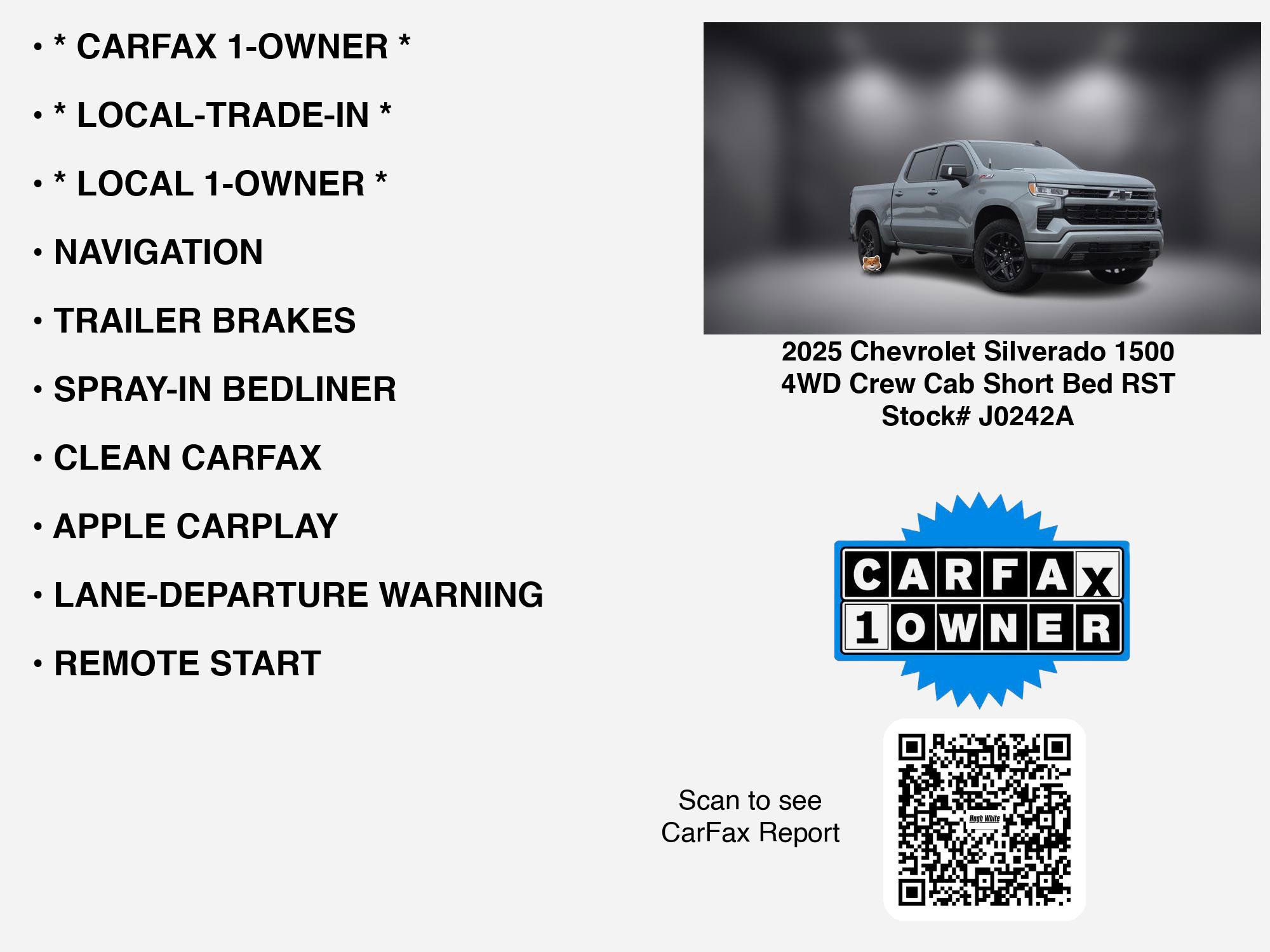 Used 2025 Chevrolet Silverado 1500 RST w/ All Star Edition Plus image 7