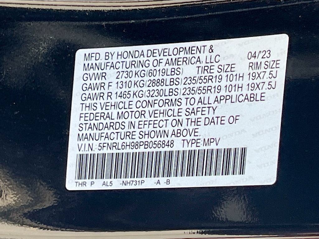 Used 2023 Honda Odyssey Elite image 35