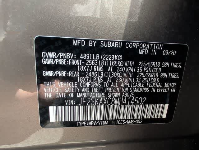 Used 2021 Subaru Forester Touring w/ Popular Package #2 image 36