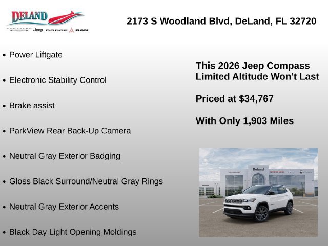 New 2026 Jeep Compass Limited AWD/4WD image 22