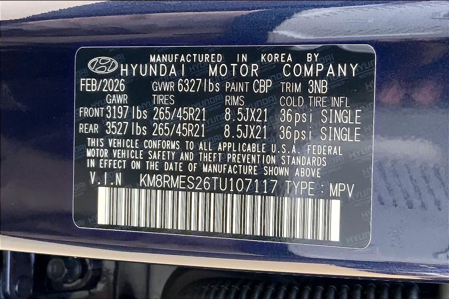 Certified 2026 Hyundai Palisade Calligraphy AWD/4WD image 34
