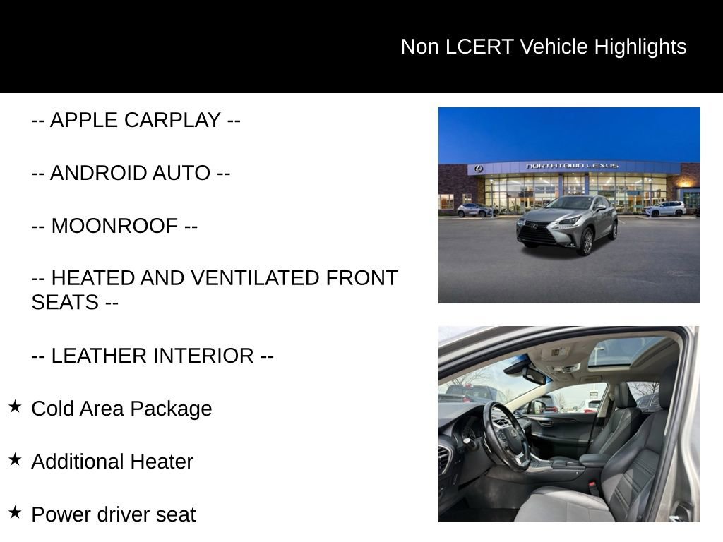 Used 2018 Lexus NX 300 AWD w/ Comfort Package image 28