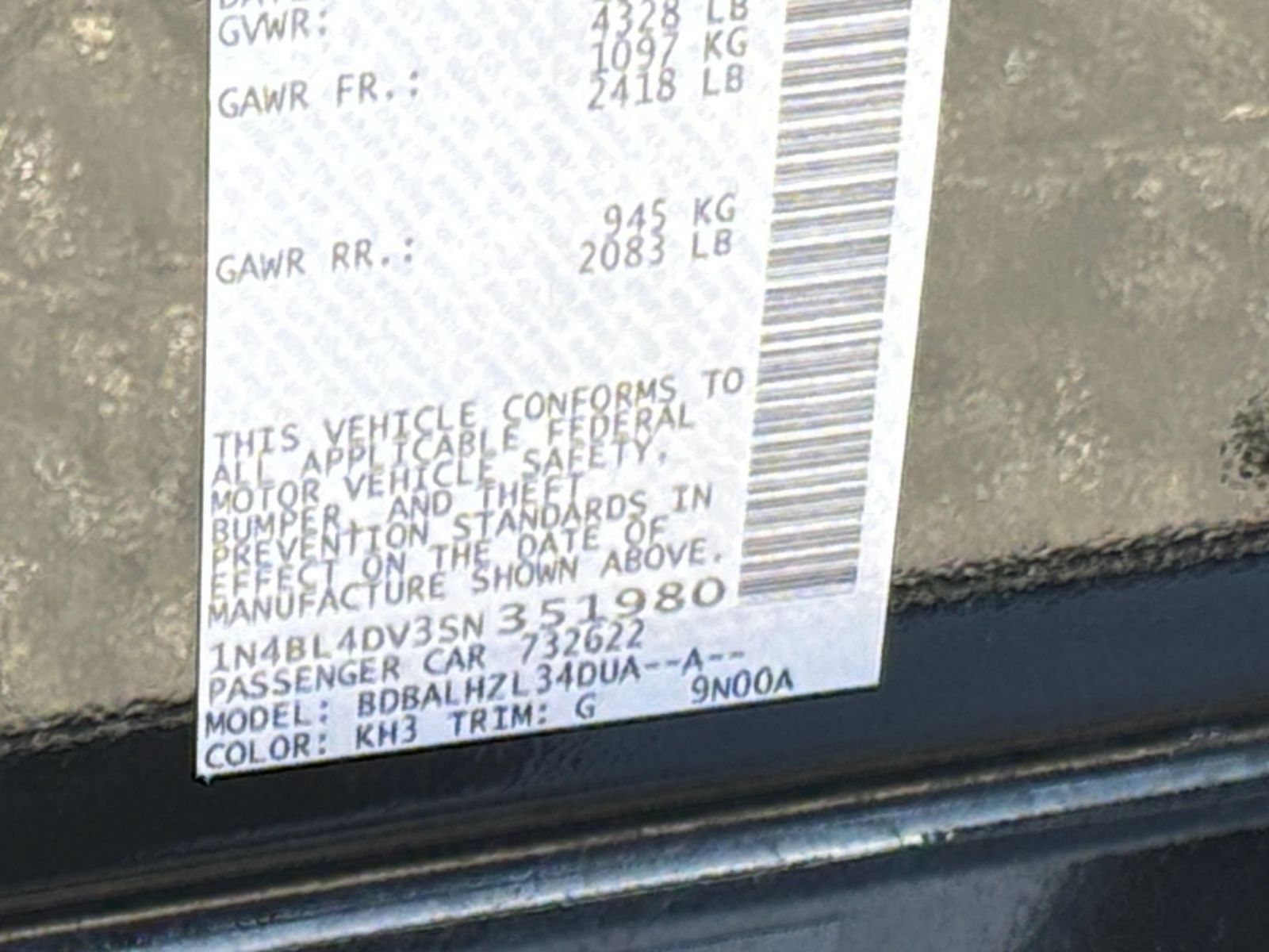 Used 2025 Nissan Altima 2.5 SV FWD image 30