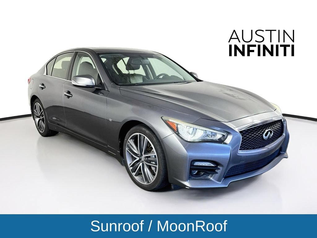 Used 2015 INFINITI Q50 AWD w/ Navigation Package
