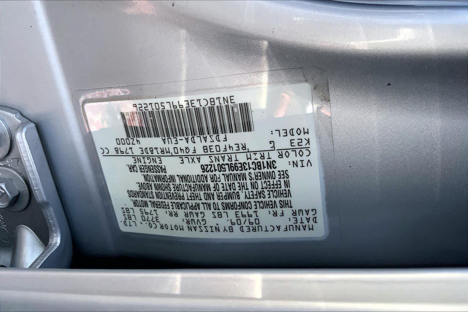 Used 2009 Nissan Versa 1.8 S w/ PWR Pkg FWD image 35