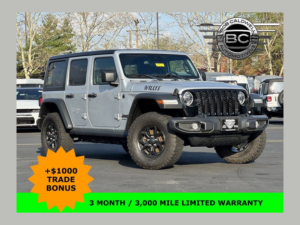 Used 2024 Jeep Wrangler Willys