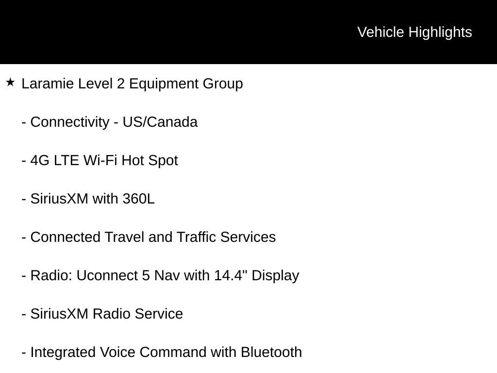 New 2026 RAM 1500 Laramie w/ Advanced Safety Group II AWD/4WD image 26