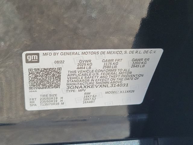 Used 2022 Chevrolet Equinox LT FWD image 32