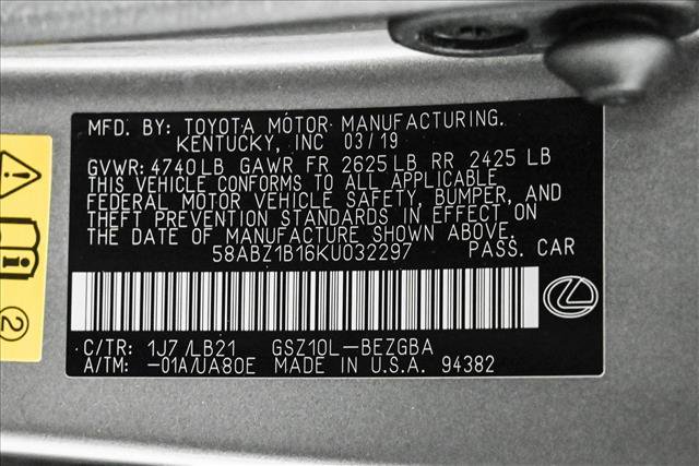 Used 2019 Lexus ES 350 ES 350 Luxury image 25