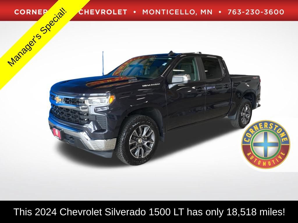 Used 2024 Chevrolet Silverado 1500 LT AWD/4WD image 1