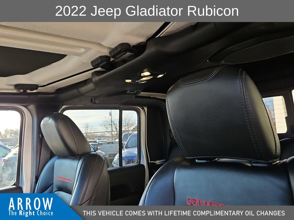 Used 2022 Jeep Gladiator Rubicon w/ LED Lighting Group image 22