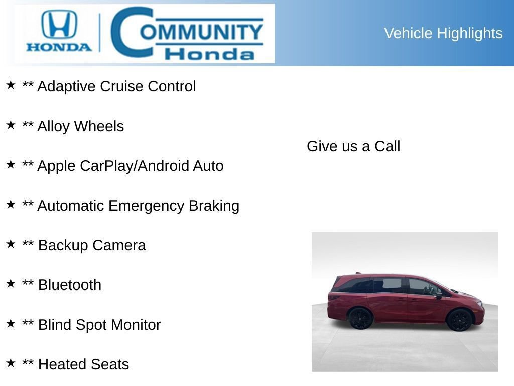 Certified 2025 Honda Odyssey Sport-L image 8