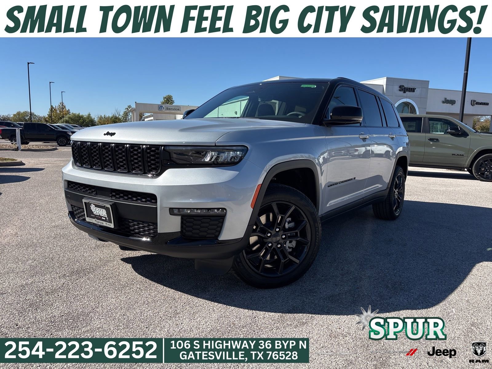 New 2025 Jeep Grand Cherokee L Limited w/ Trailer Tow Package