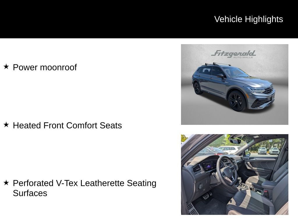 Used 2023 Volkswagen Tiguan SE R-Line AWD/4WD image 9