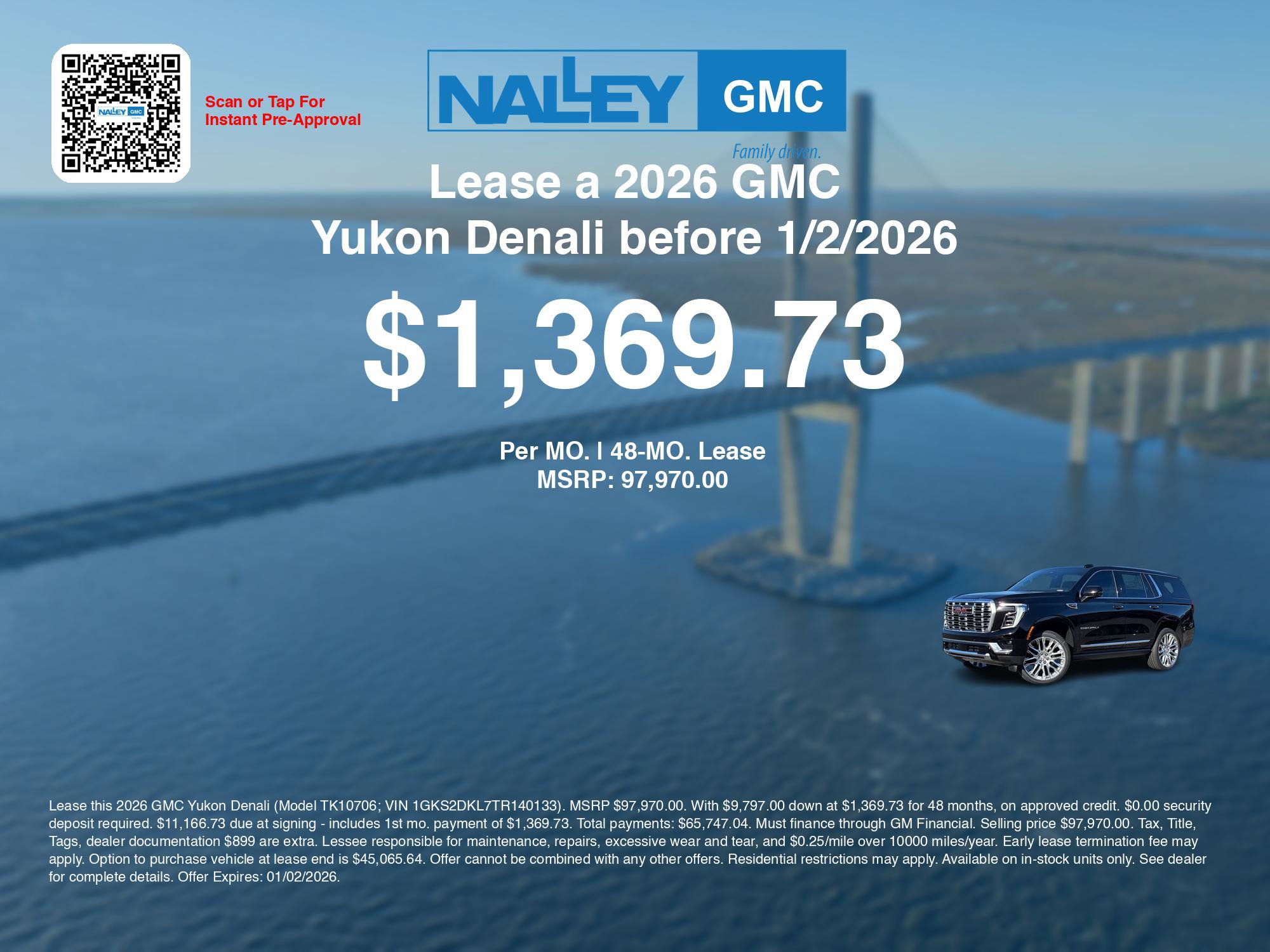 New 2026 GMC Yukon Denali w/ Denali Reserve Package image 3