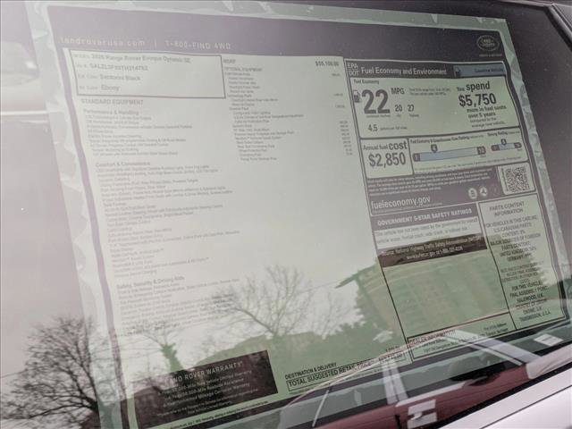 New 2026 Land Rover Range Rover Evoque Dynamic SE image 19