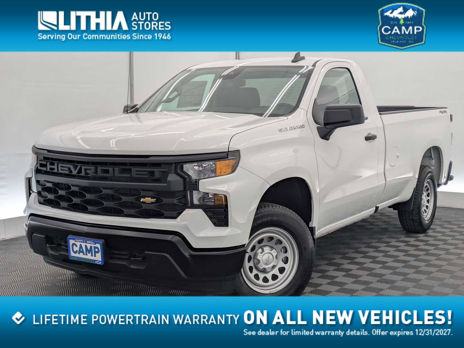 New 2026 Chevrolet Silverado 1500 W/T AWD/4WD image 1