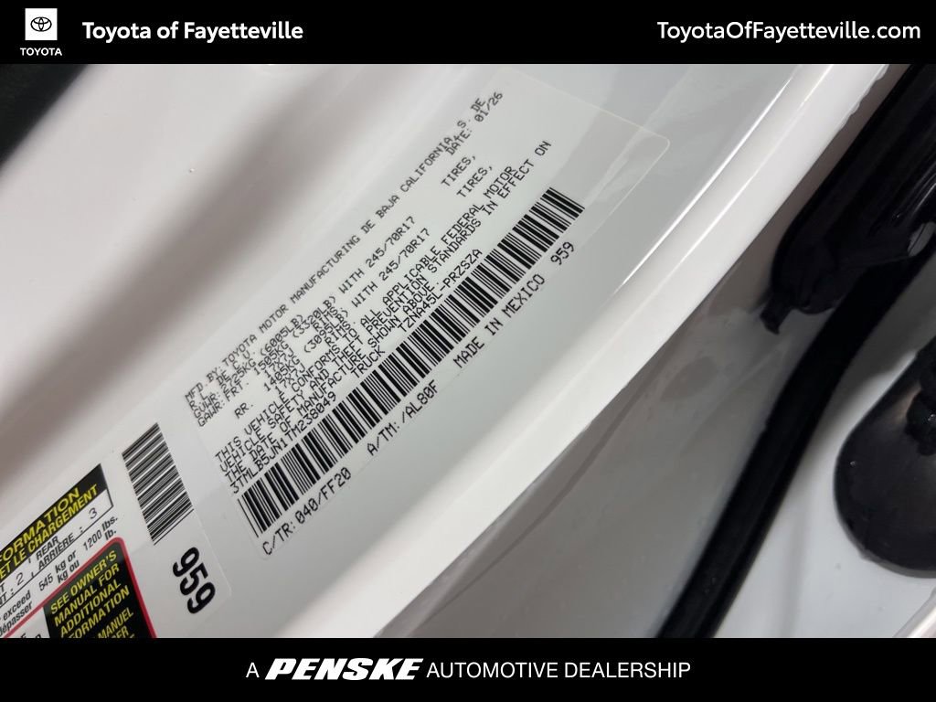 New 2026 Toyota Tacoma SR5 AWD/4WD image 23