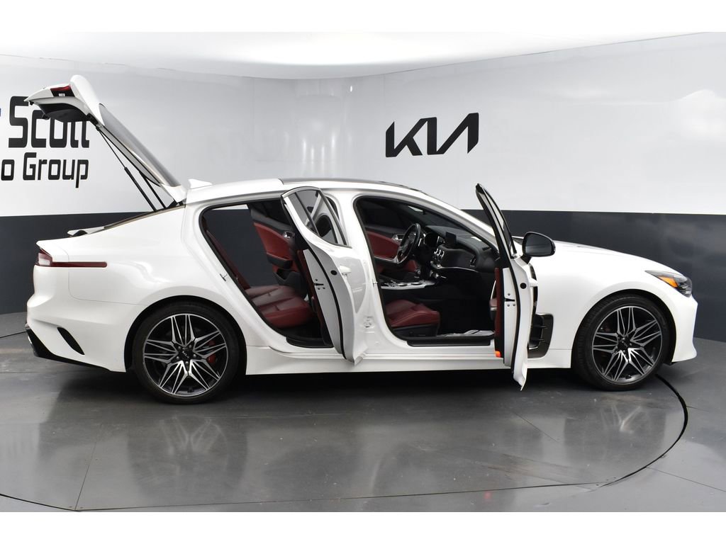 Used 2022 Kia Stinger GT1 w/ Red Interior Color Package RWD image 28