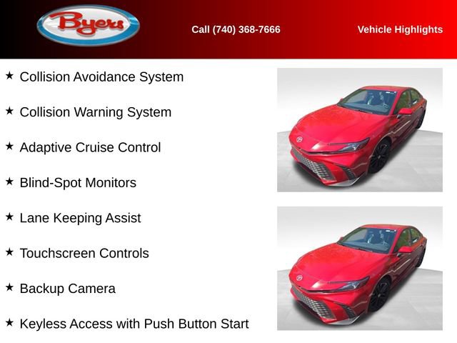 Used 2025 Toyota Camry SE FWD image 9