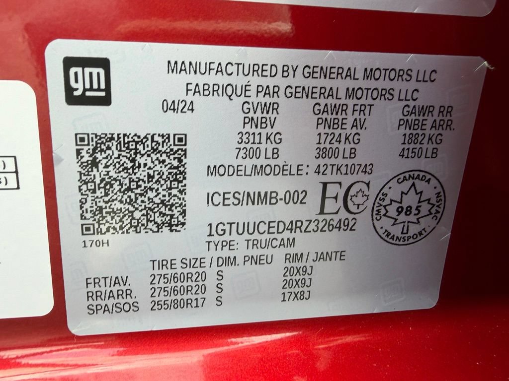 Used 2024 GMC Sierra 1500 Elevation w/ Max Trailering Package AWD/4WD image 28